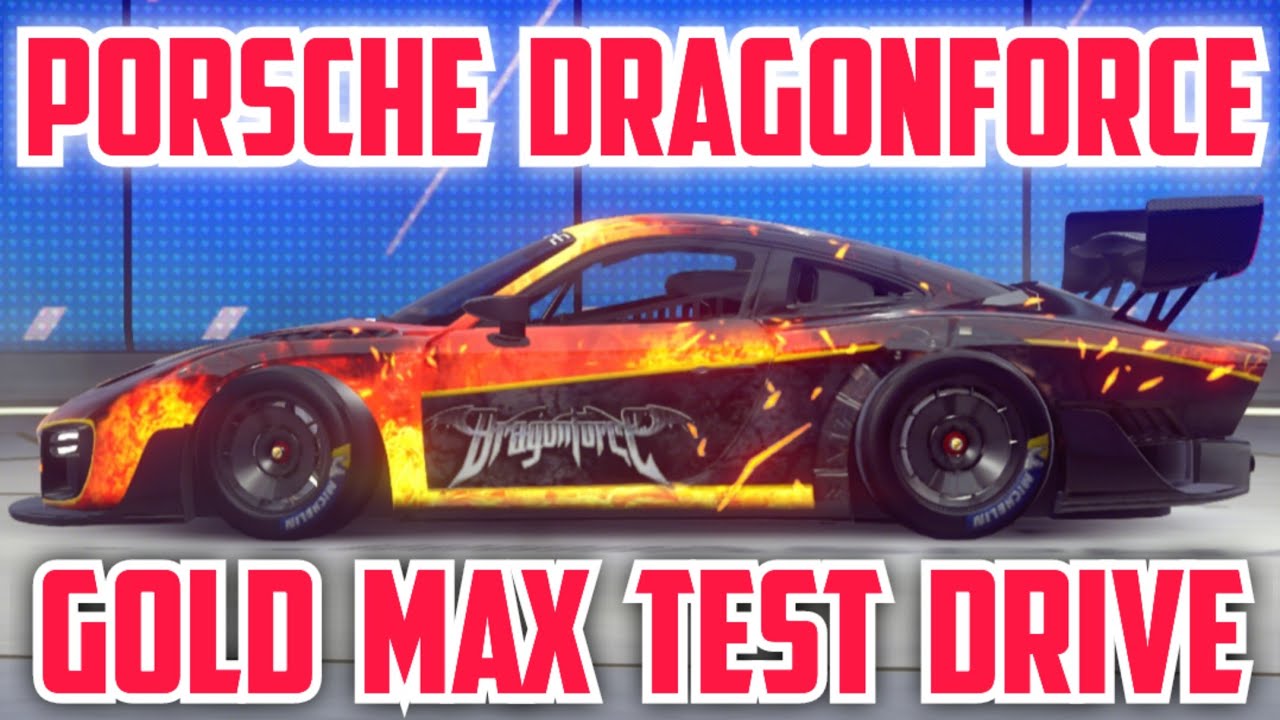 PORSCHE 935 DRAGONFORCE EDITION | GOLD MAX Test | Touchdrive | Asphalt Legends