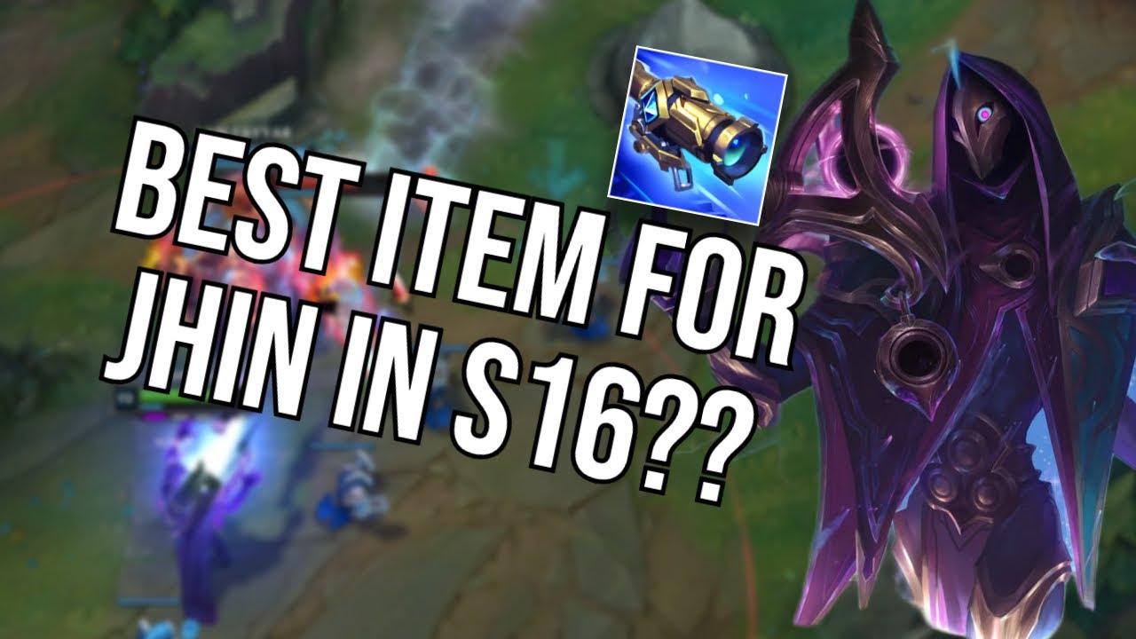 JHIN AUTO ATTACKS BECOME NUKES! | OP S16 ITEMS FOR JHIN
