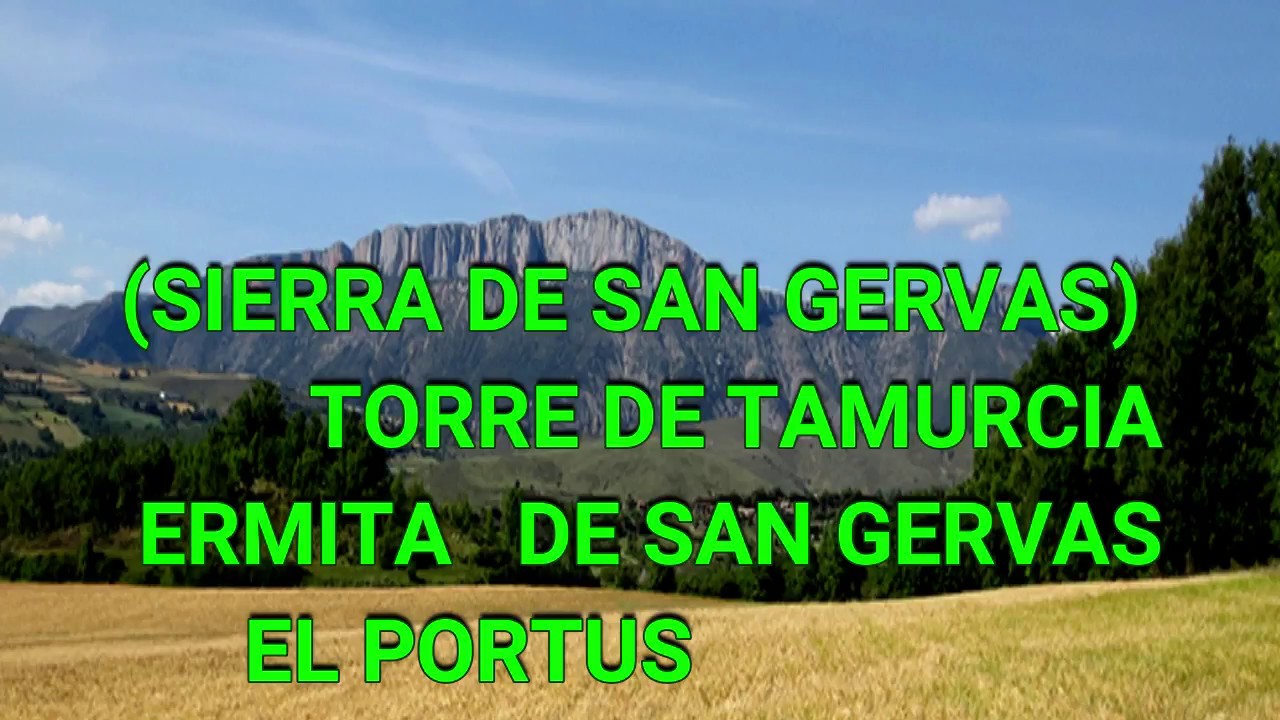 Alta ribagorza senderismo ,sierra de san gervas, valle de la terreta.