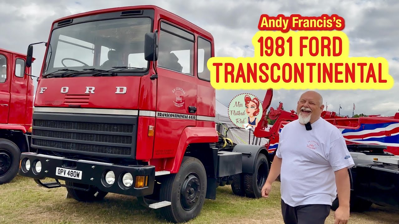 Британский Ford Big Rig! Трансконтинентальный тур Энди Фрэнсиса 1981 года
