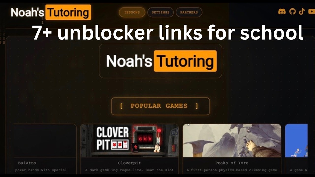 7+ NEW Rare Unblockers Links | Unblocked Websites for School Chromebook (2026)