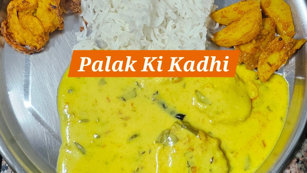 Palak Ki Kadhi | Healthy Spinach Kadhi Recipe#healthyrecipes 