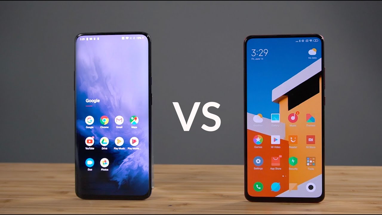 Comparison: OnePlus 7 Pro VS Xiaomi Redmi K20 Pro