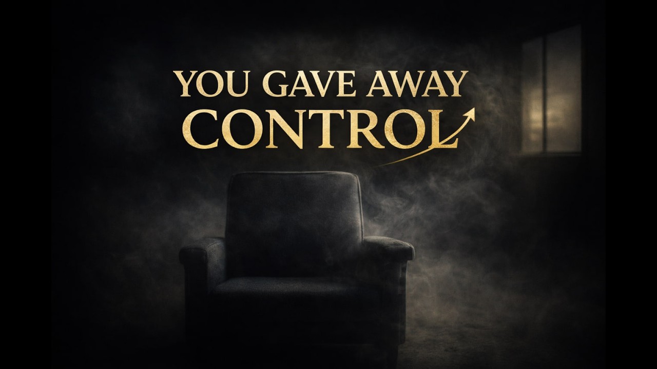 you gave away control