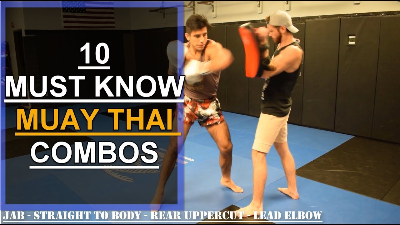 (2020) 10 MUST KNOW Muay Thai Combos For Beginners...