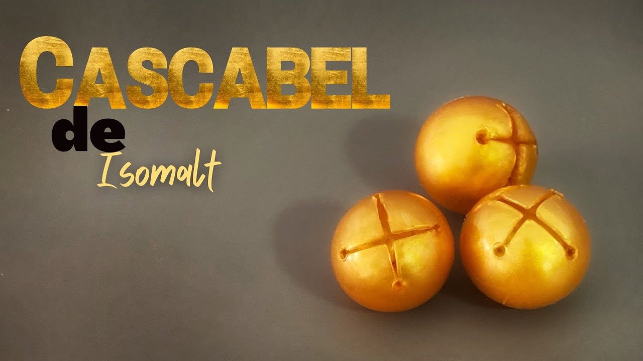 Cascabeles de azúcar isomalt