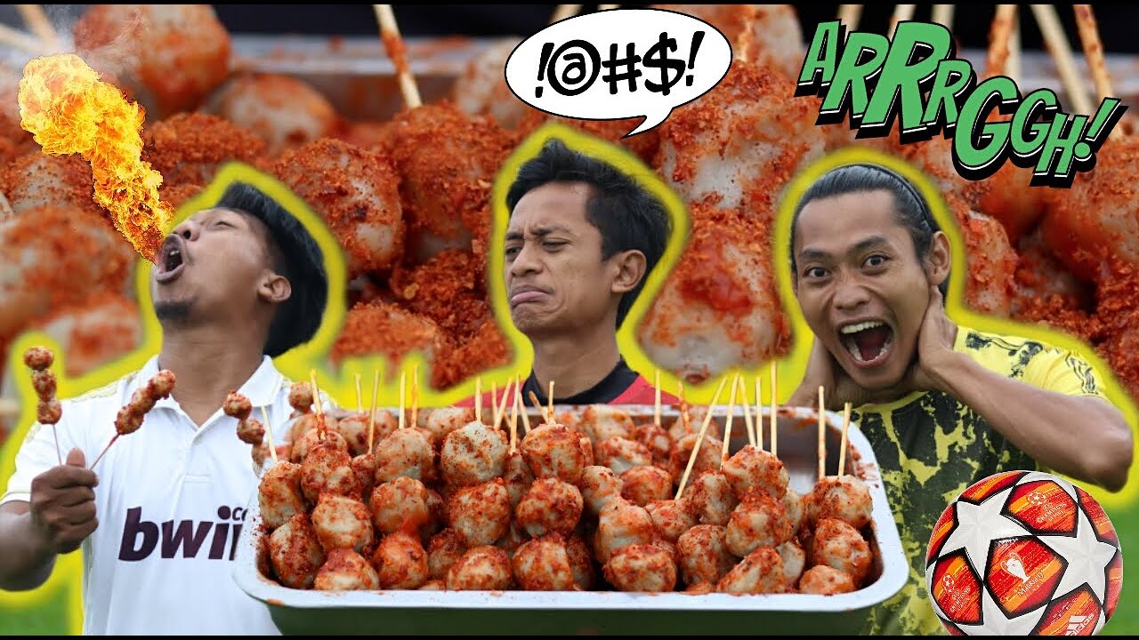SEPAKBOLA vs BAKSO BAKAR SAOS + BON CABE Level 30