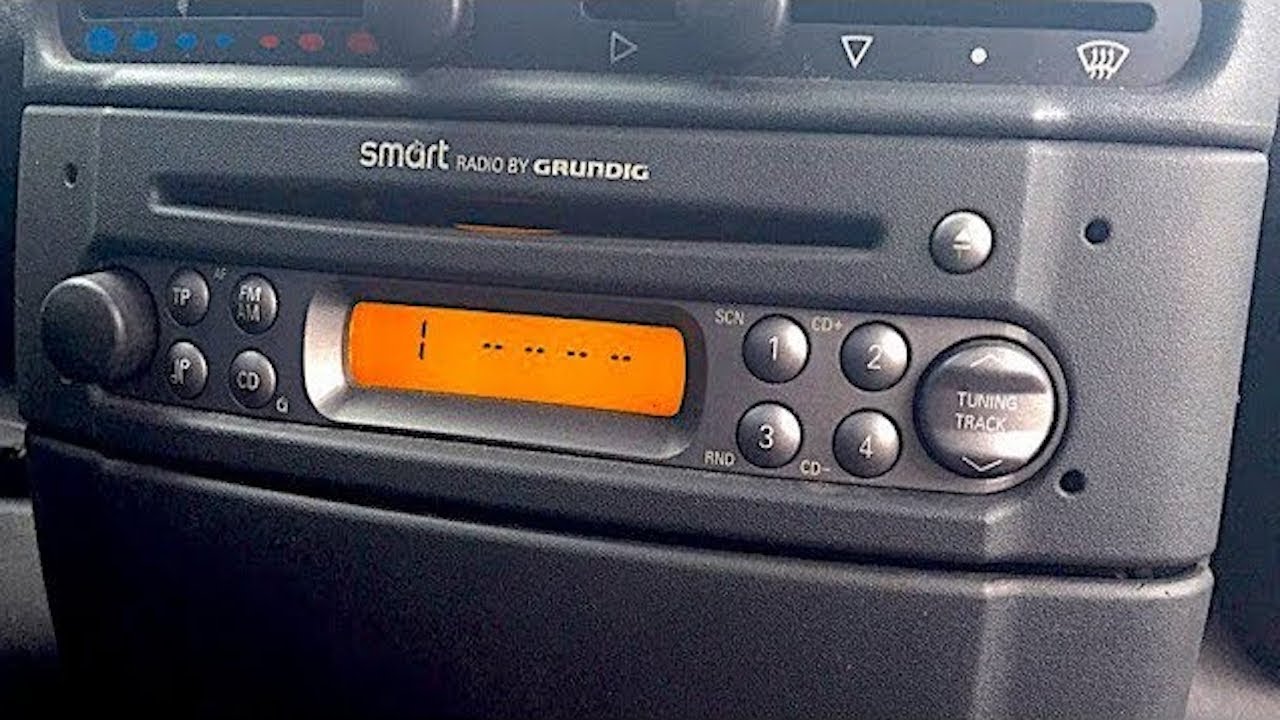 Как разблокировать магнитолу Smart?  Разблокировка штатной магнитолы Smart ForTwo