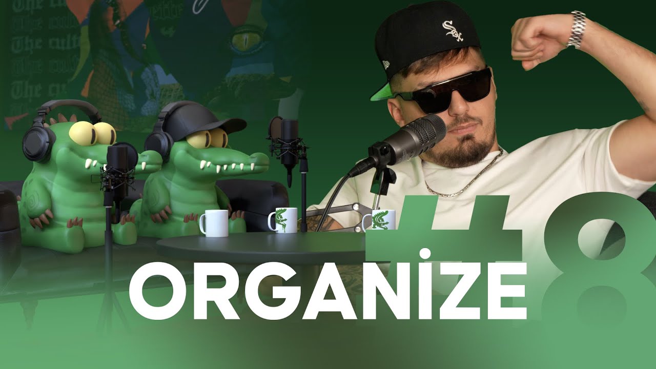 ORGANİZE | Lvbel C5 ile Düet?, Shevchenko, Brapap 2, Türkçe Rap uwufufu | SUBCAST #8 @ORGANIZE34