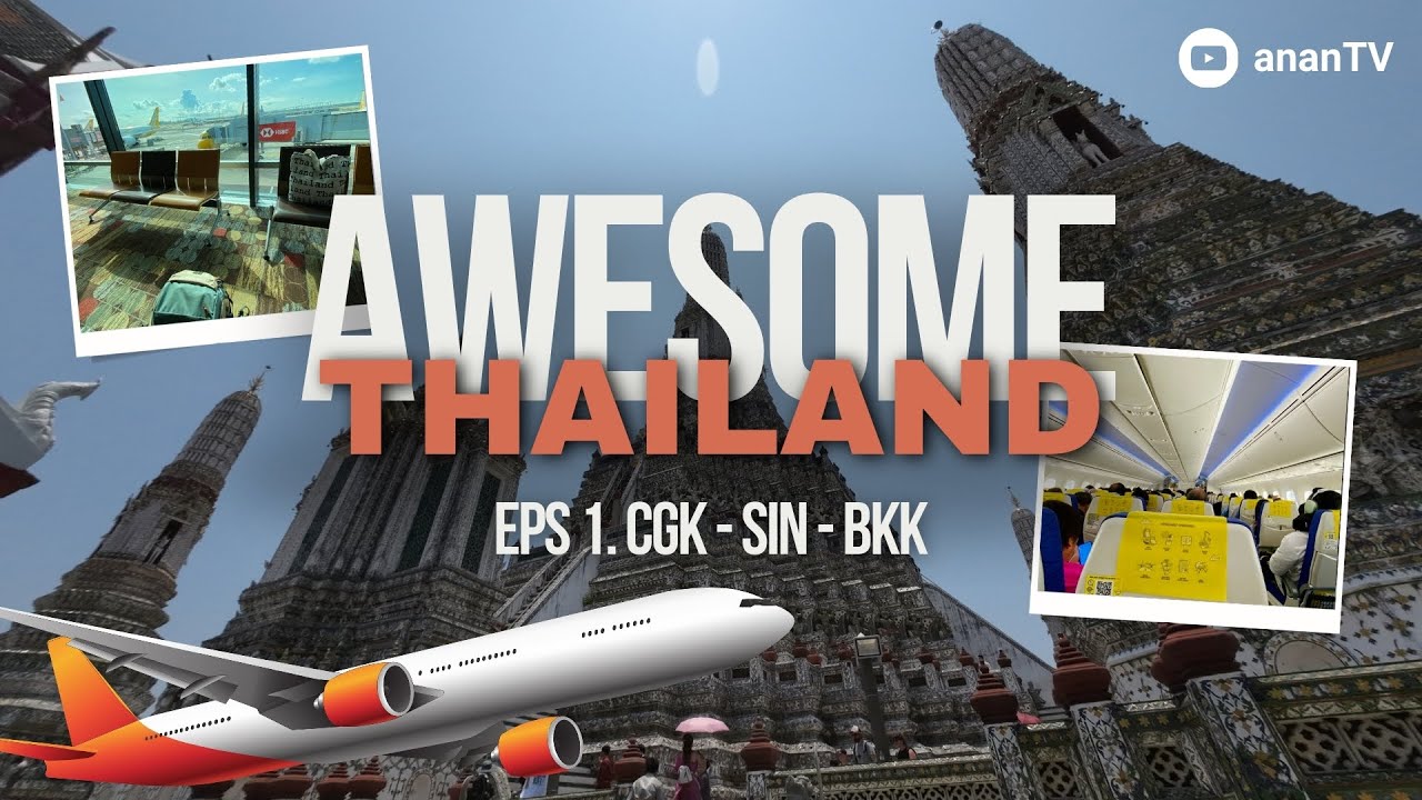 Eps 1 Trip to Bangkok | Terbang pake Scoot, Transit di Singapore #bangkok #scoot #triptobkk