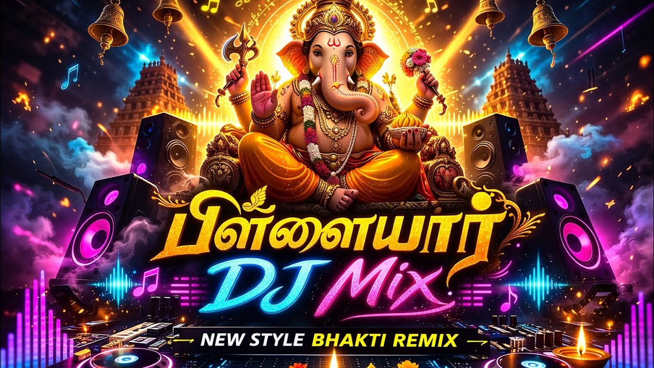 பிள்ளையார் DJ Mix 🔥 | Vinayagar DJ Remix Song | New Style Bhakti DJ Song 2026