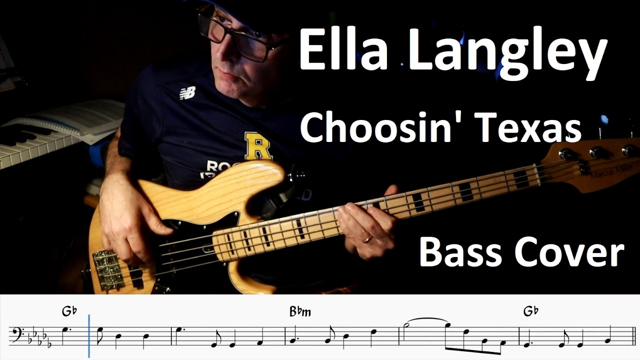 Ella Langley - Choosin' Texas (Bass Cover)
