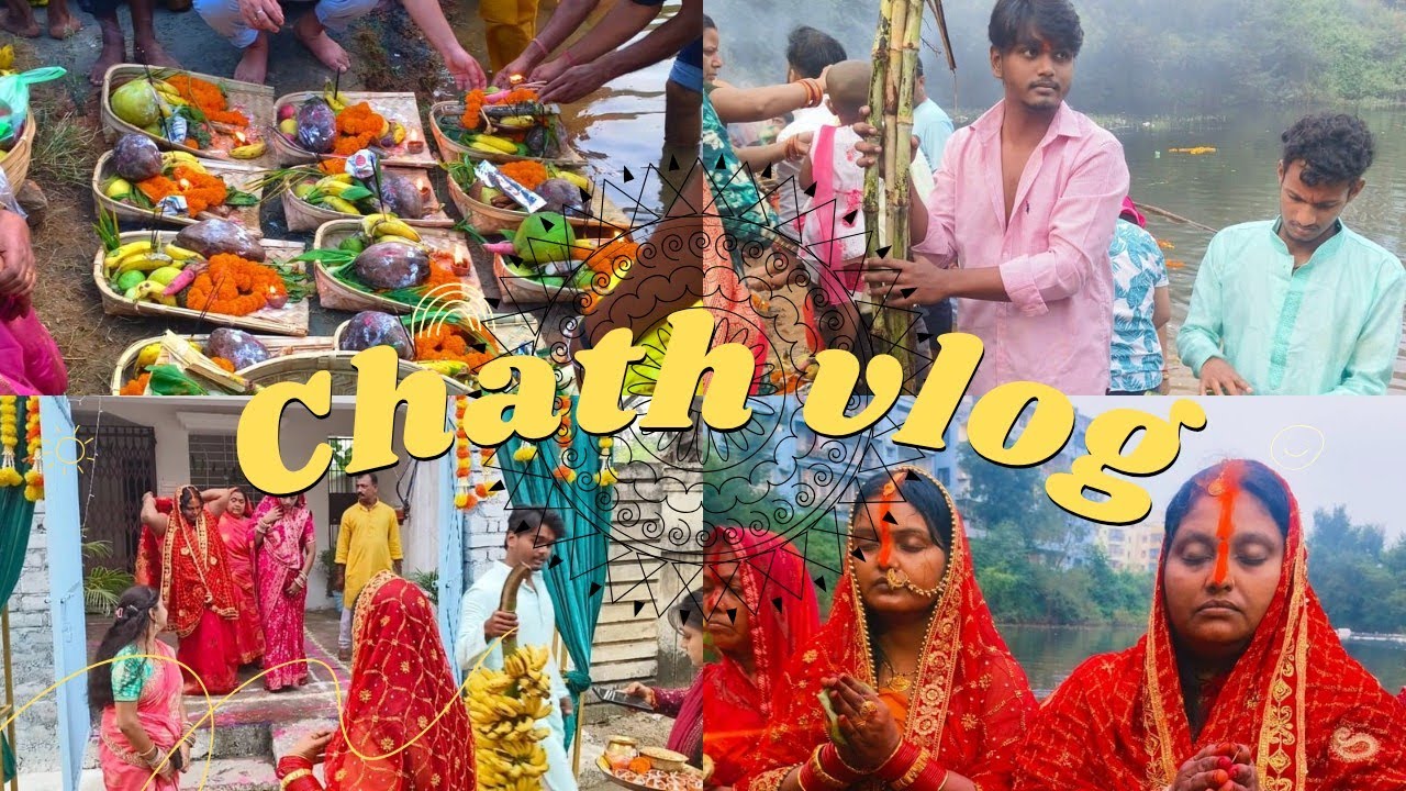 Chath 🌼 Dhanbad 2025 #chathvlog 