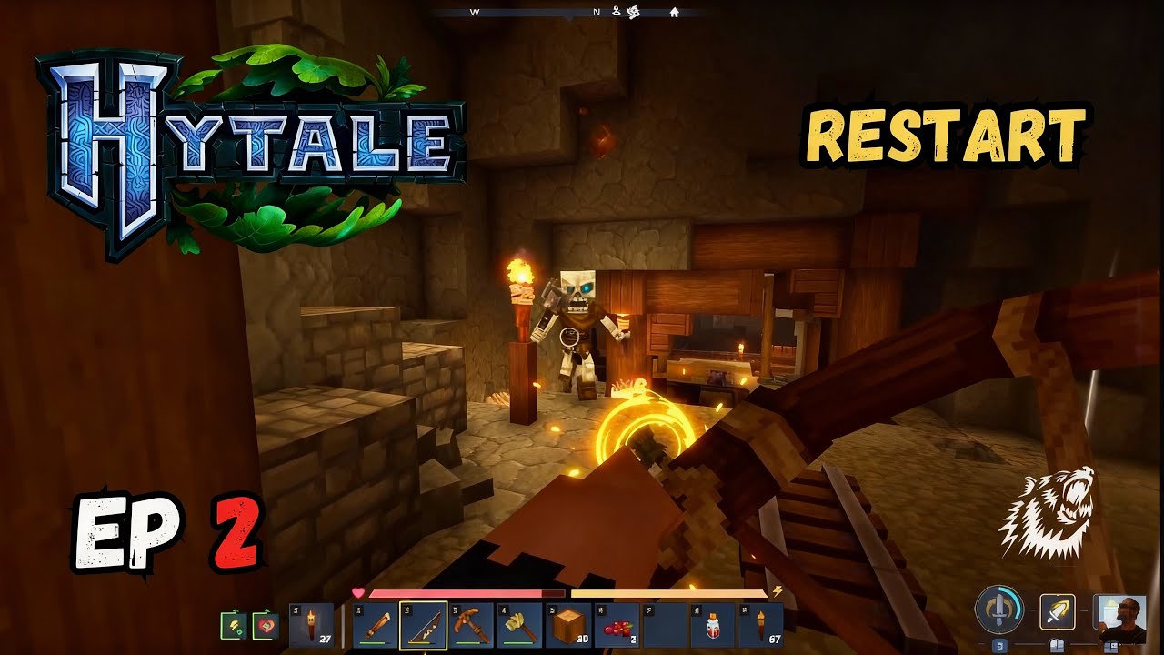 Hytale Ep 2 - Exploring !