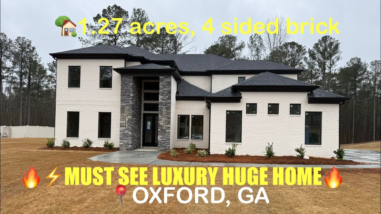 🚨⚡️ Just Completed! 🔥 Huge Dream Home on 1.27 Acres 👀 | $847,880
