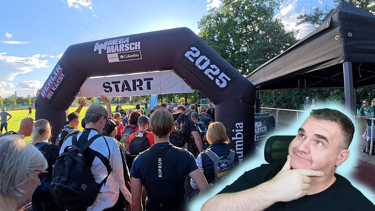 Megamarsch Berlin bei Nacht 2025 - 50 km