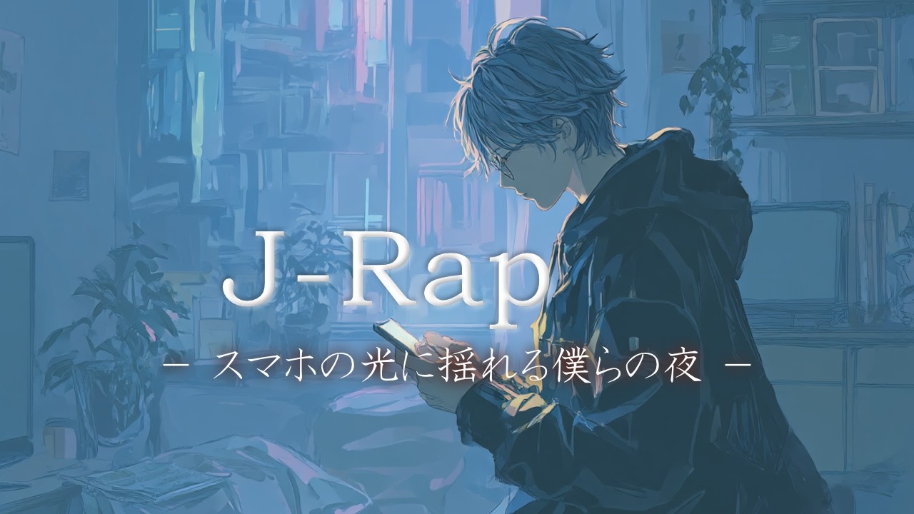 Rap×Hip-Hop🎧 スマホの光に揺れる僕らの夜｜RAP 5曲ま