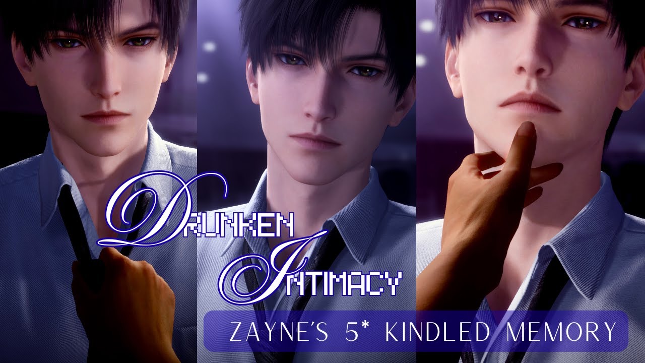 ❄️ZAYNE | Drunken Intimacy 5* KINDLED Memory {Love and Deepspace} Black/Brown MC | RPG Gacha Gaming