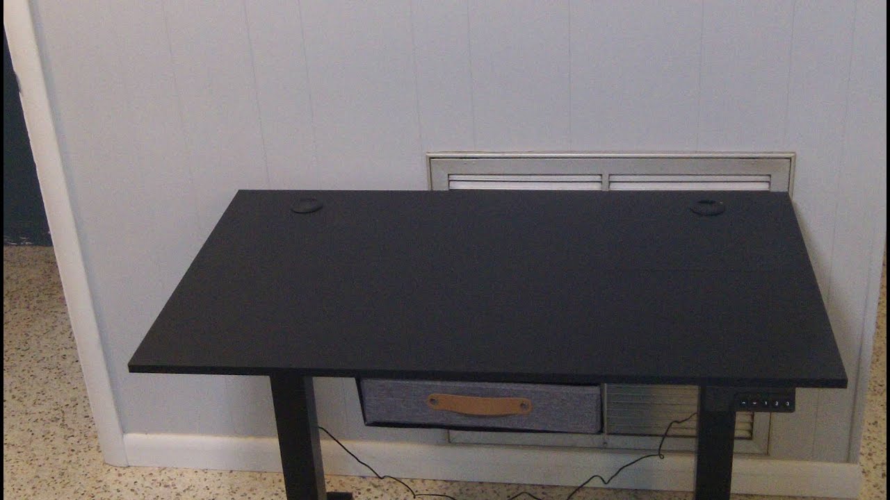Assembly & Review: Seang electronically adjustable height standing desk $140
