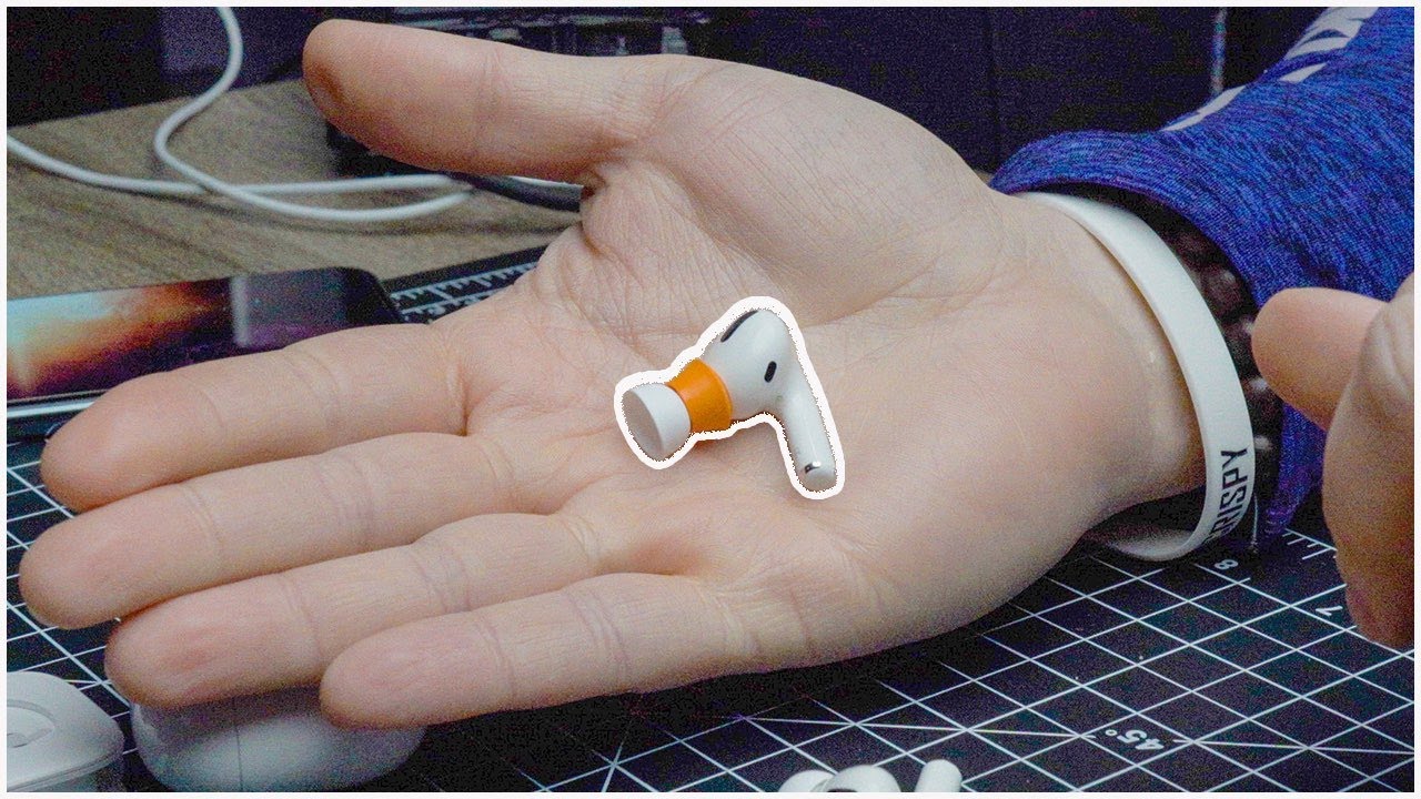 DIY AirPods Pro Hack за $ 17 с использованием пены памяти для лучшей подгонки!