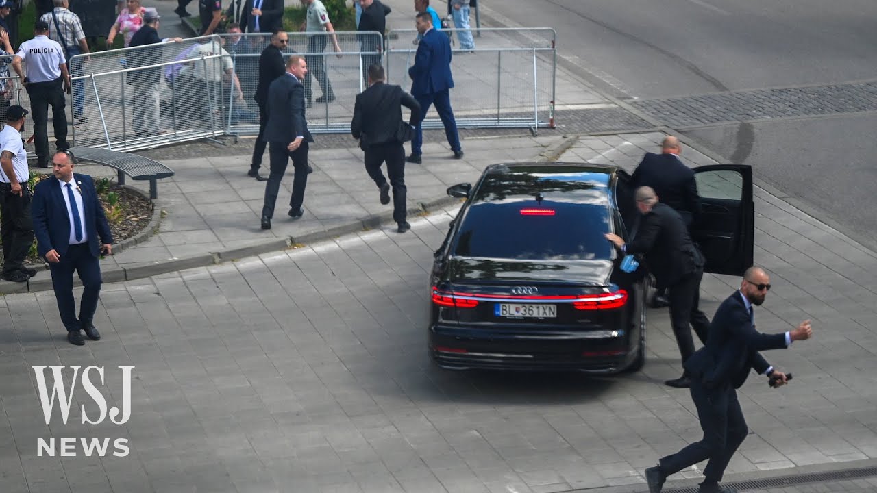 Slovak Prime Minister Robert Fico in Critical Condition After Being Shot | WSJ News