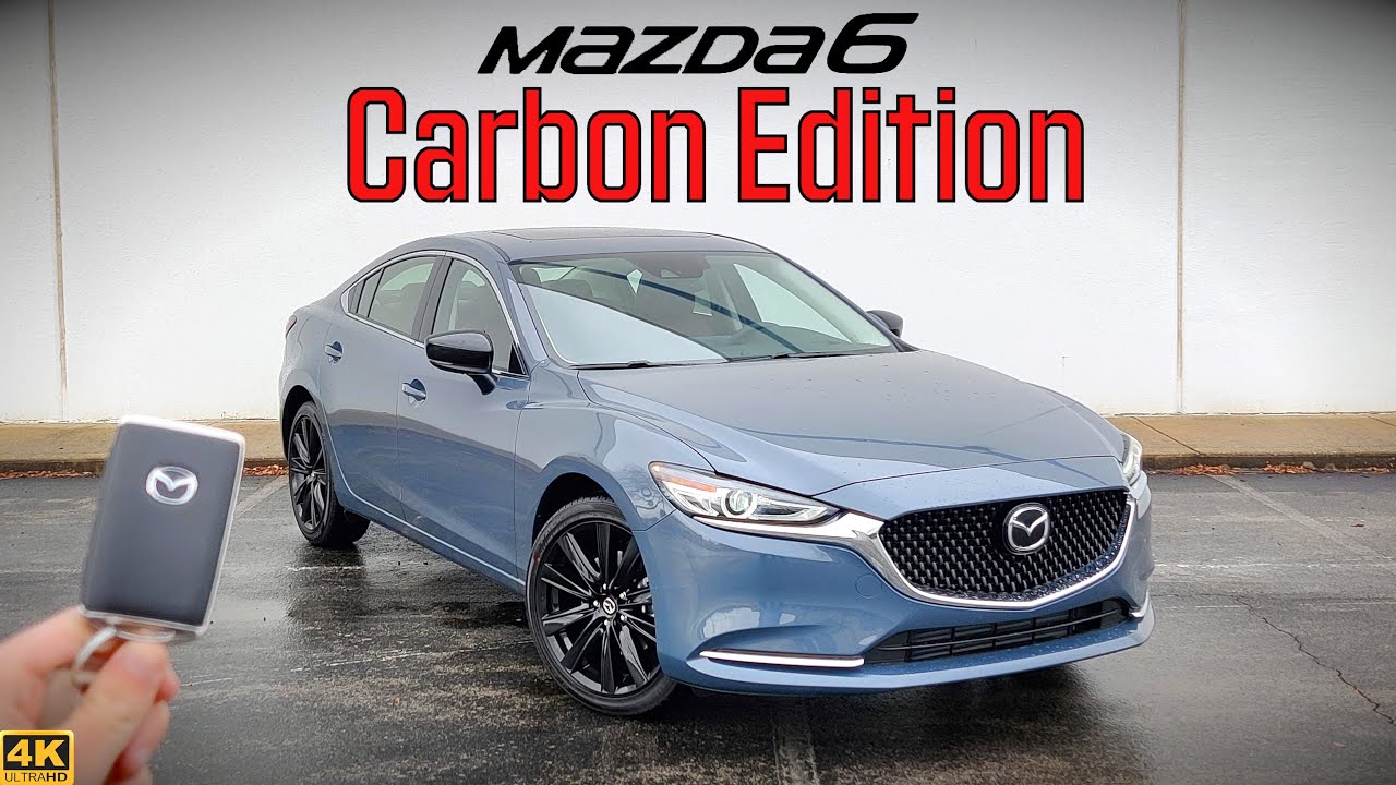 2021 Mazda 6 Carbon Edition // Great Looks + Great Driving = Winner!