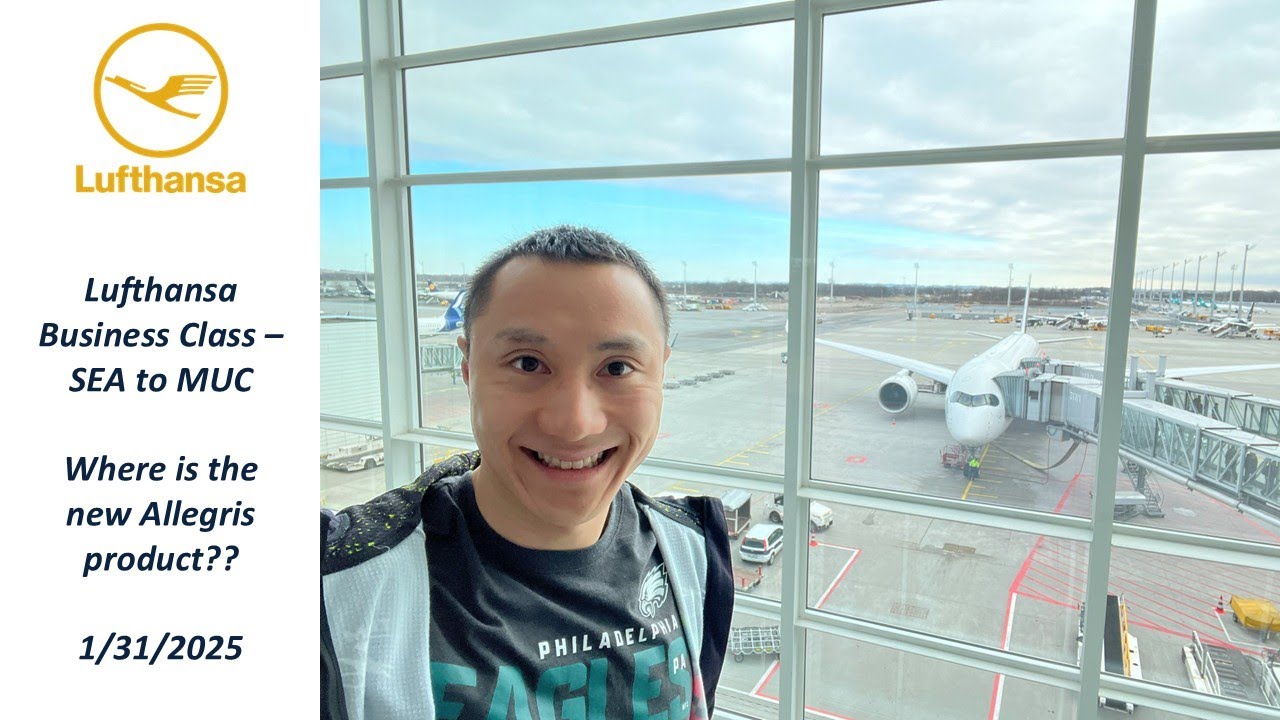 When will we get the new Allegris Class?? Lufthansa Legacy Business Class Review 1/31/2025