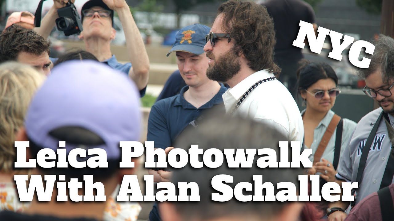 Photowalk at Leica Meatpacking with Alan Schaller - What Cameras are People Carrying