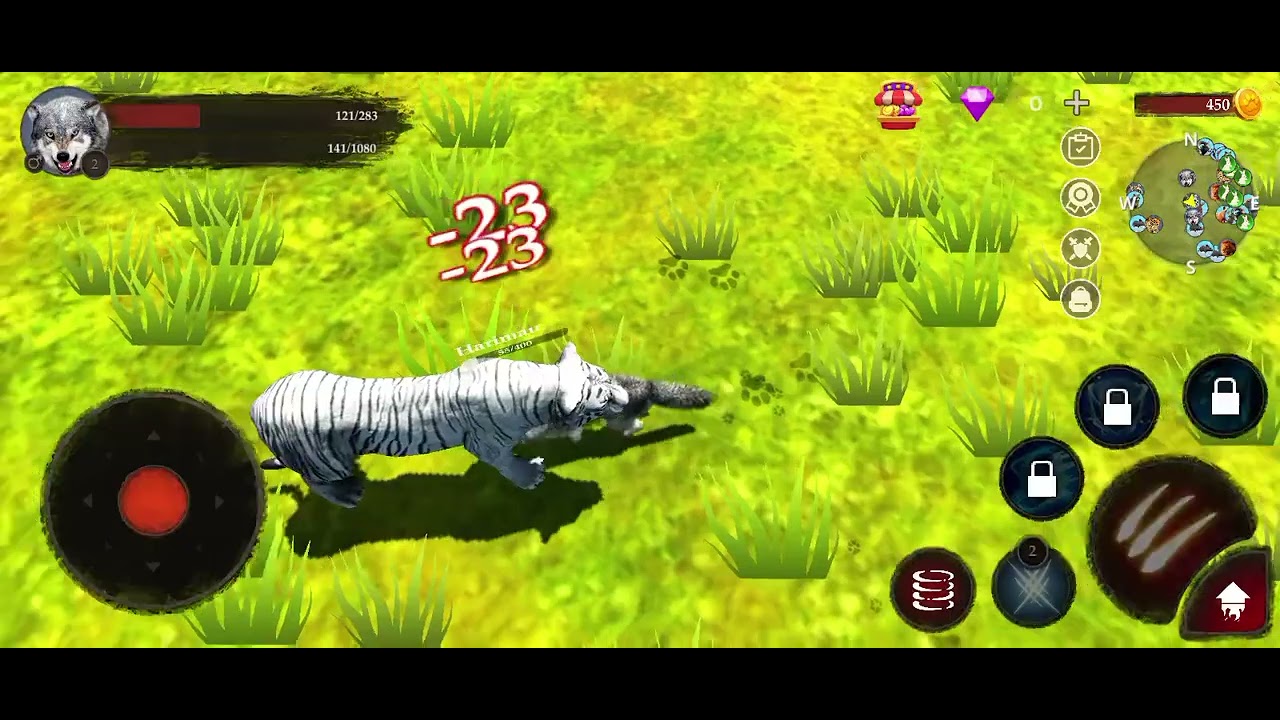 Serigala Berburu Domba Di The Wolf Simulator Game SE SMA 