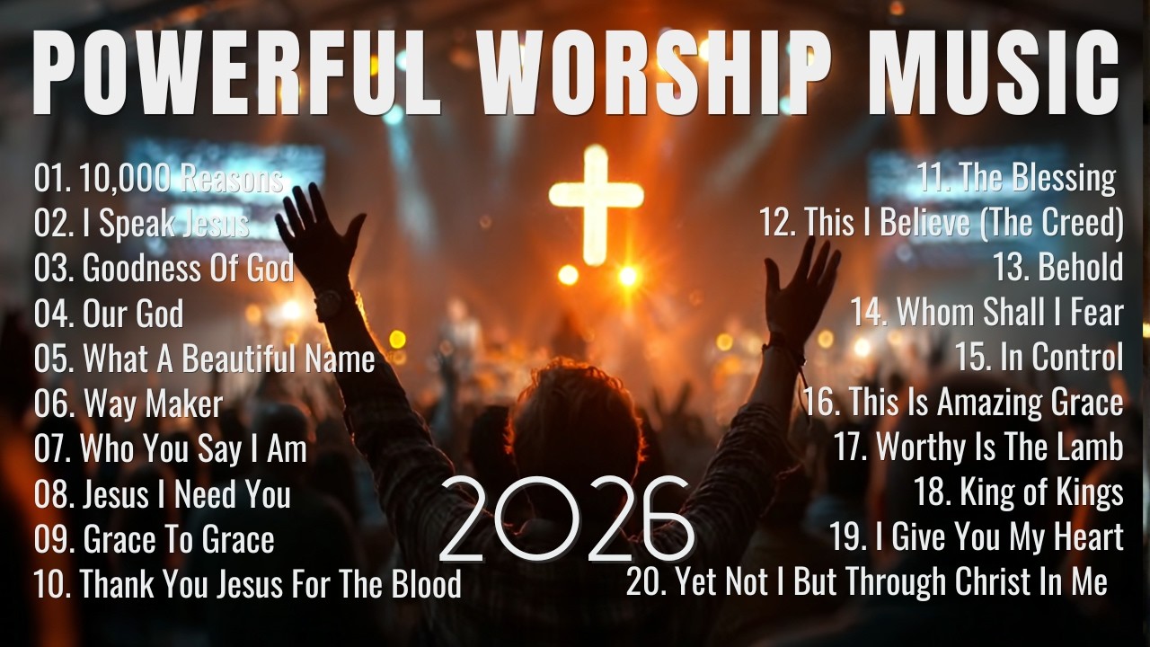 Best Hillsong Worship Songs 2026, Nonstop Gospel Music, Deep Christian Prayer Playlist Music