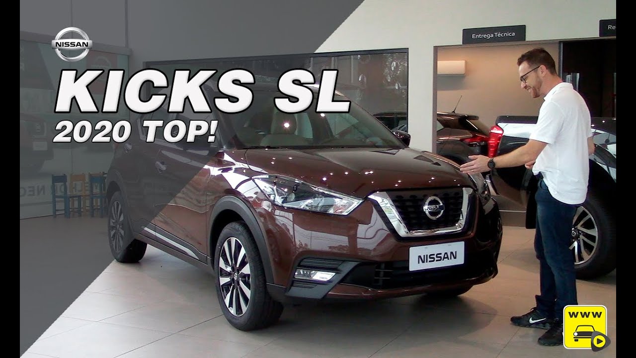 NISSAN KICKS SL 2020 TOP DE LINHA Nos Mínimos Detalhes