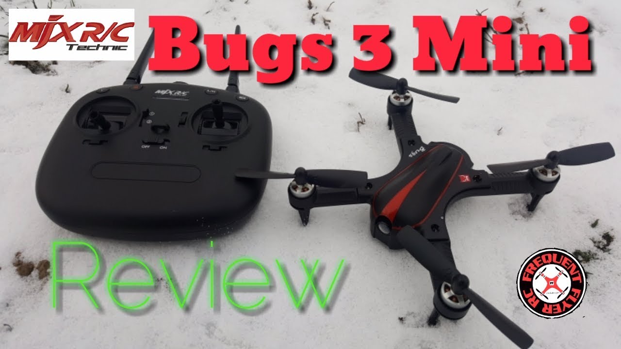 MJX Bugs 3 Mini Review & Flight Demo