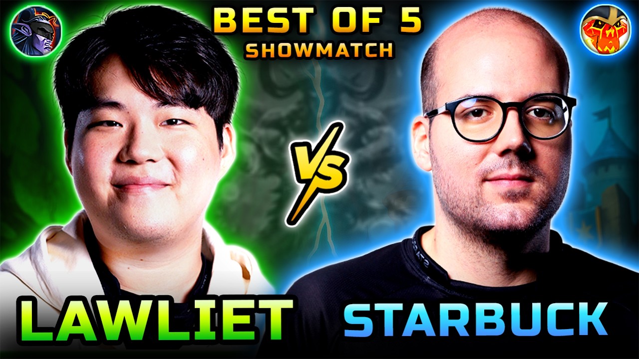 LAWLIET vs STARBUCK - BEST OF 5 - YangFeng Invitational 1
