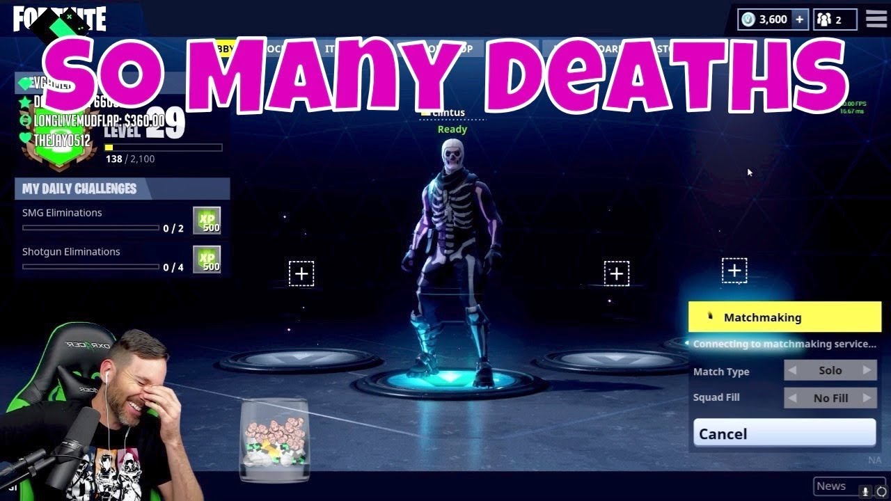 So Many Deaths! Fortnite Battle Royale Gameplay / Fortnite Fails