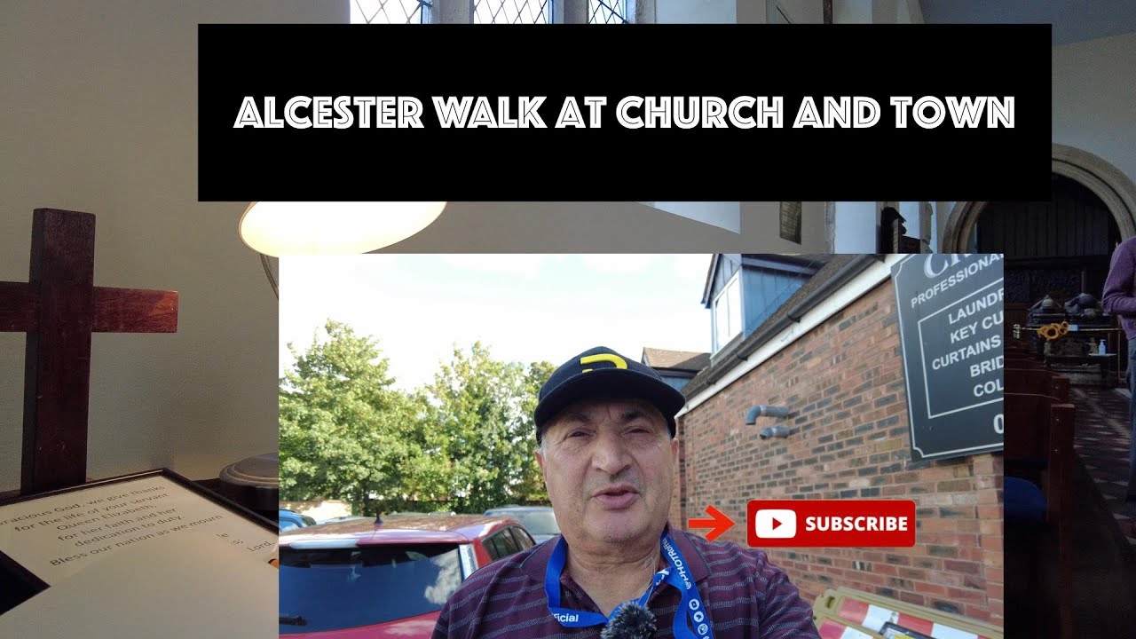 Alcester walk at Church and Town