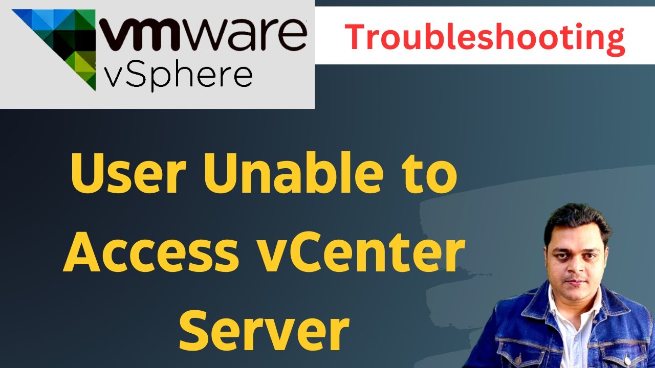 User Unable to access vCenter Server using URL ! troubleshoot step by step ! VMware Real time Issue