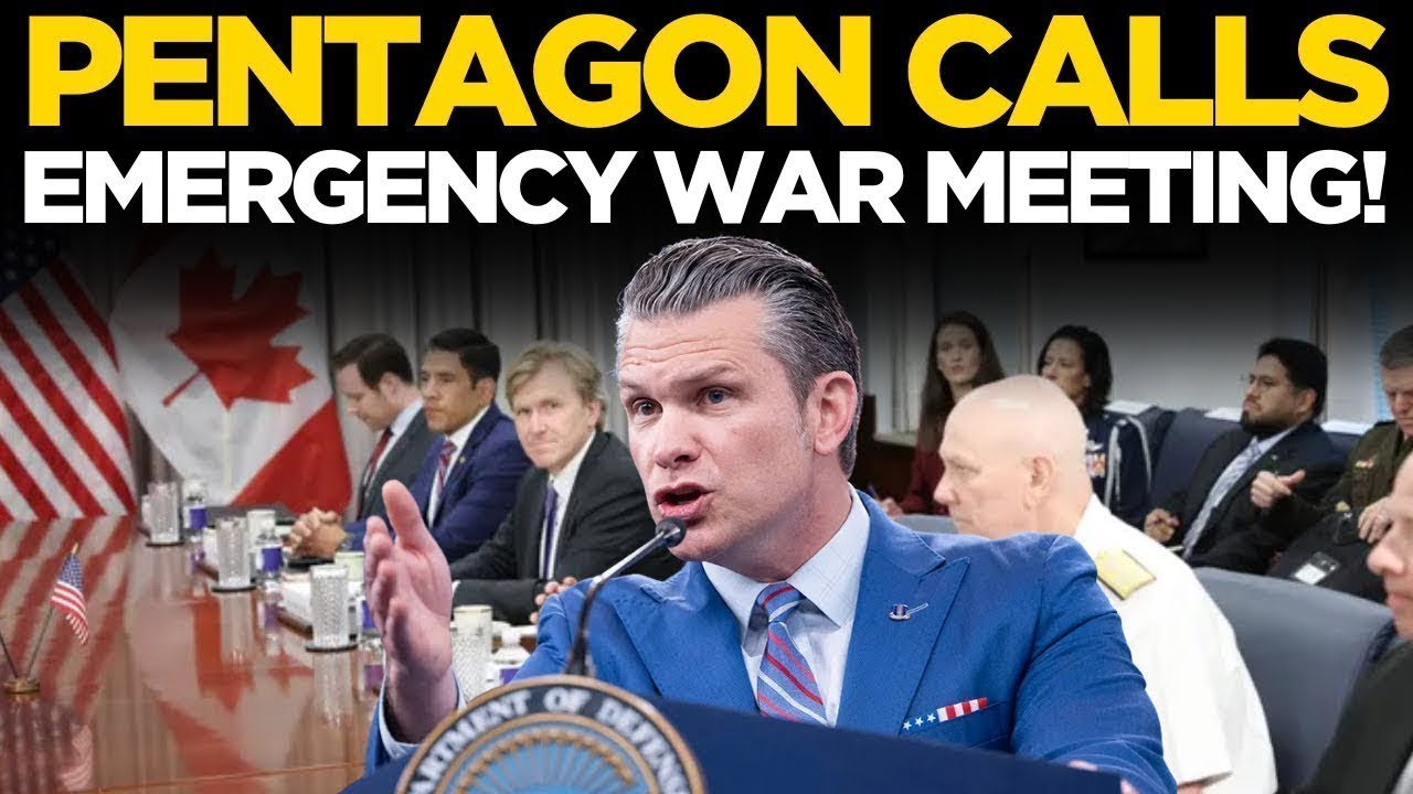 US News LIVE | Pentagon Calls Emergency War Meeting Amid Rising Global Tensions | Trump News LIVE