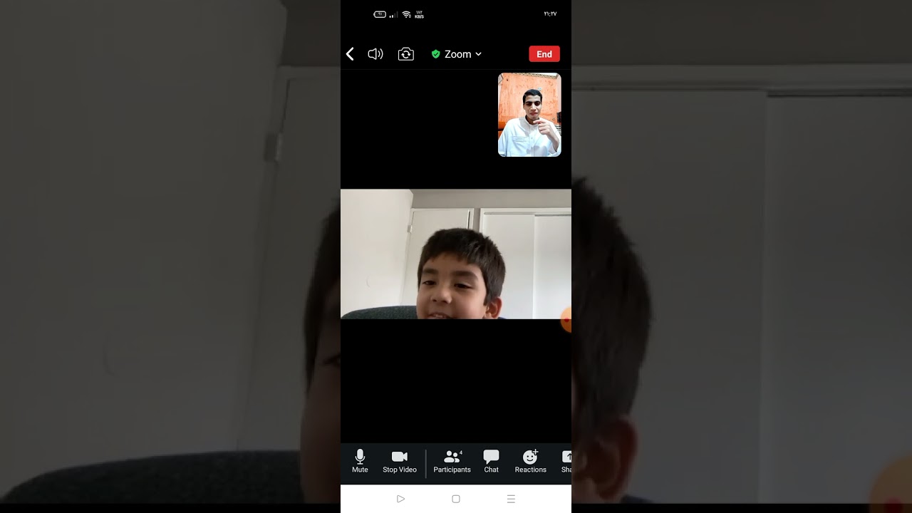Student:-  Moaz Form USA reads Al-falaq surah