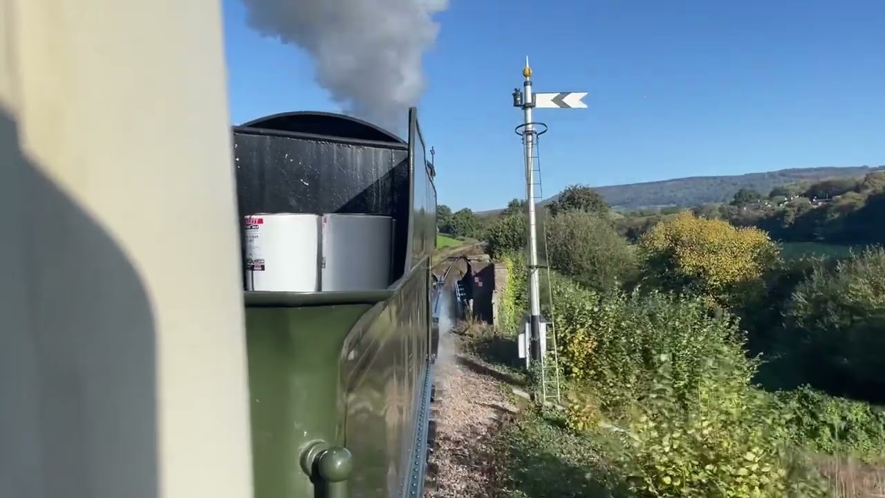 West Somerset Railway last trip of 2023 pt1