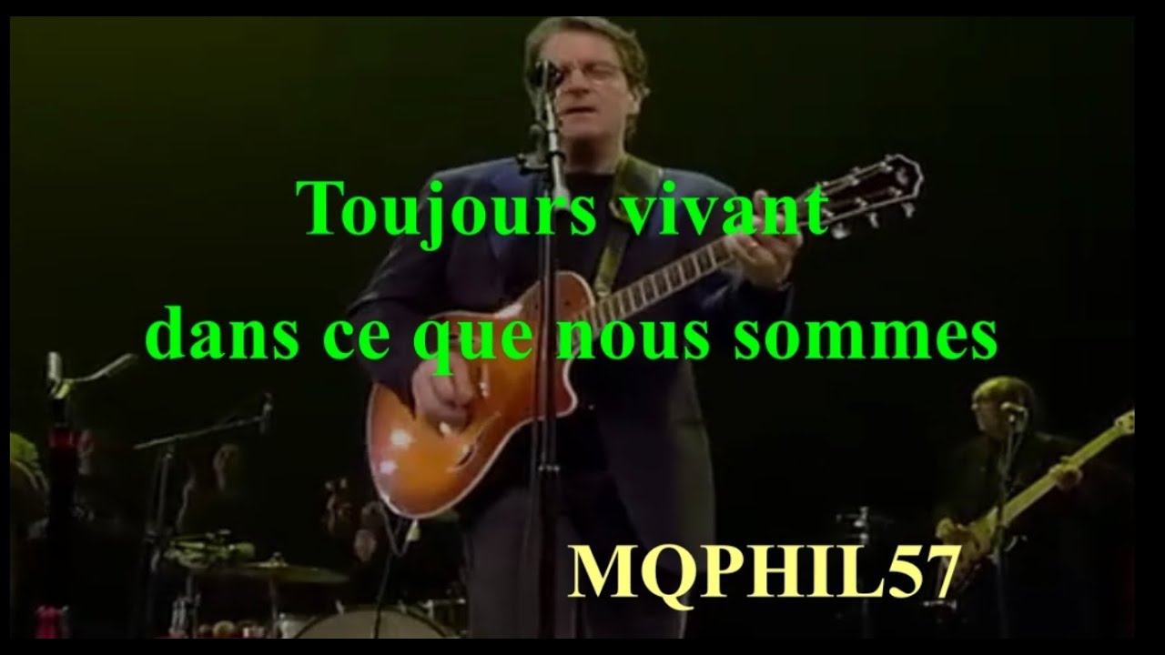 LYRICS Francis CABREL Cent ans de plus  Live 2000