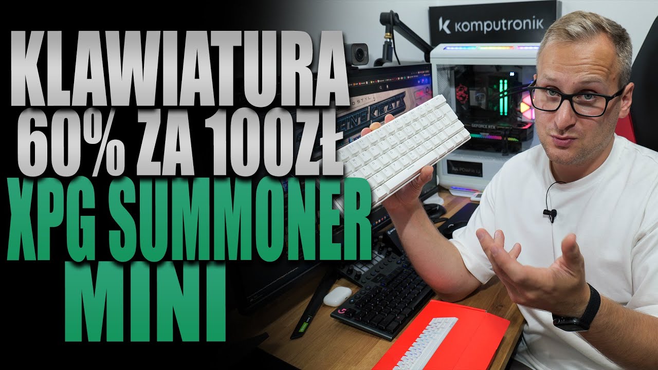 Najlepsza klawiatura 60% do 100 zł  - XPG Summoner Mini