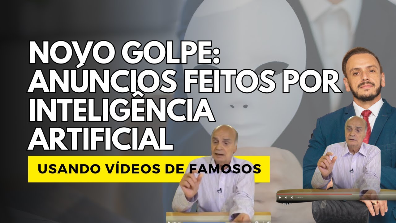 Golpe PERIGOSO de ANÚNCIO em vídeo com Inteligência Artificial! Deep Fake! Faça isso...