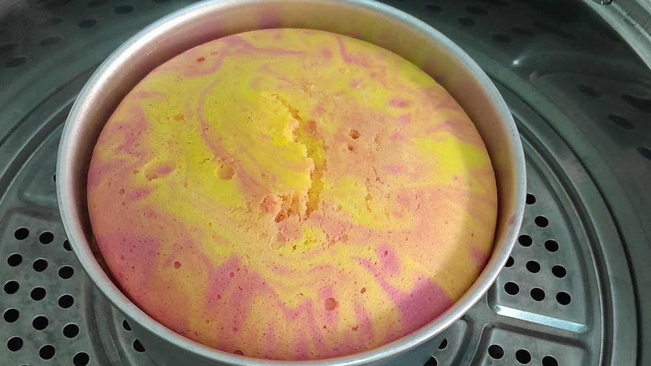 Kek kukus hanya 3 bahan