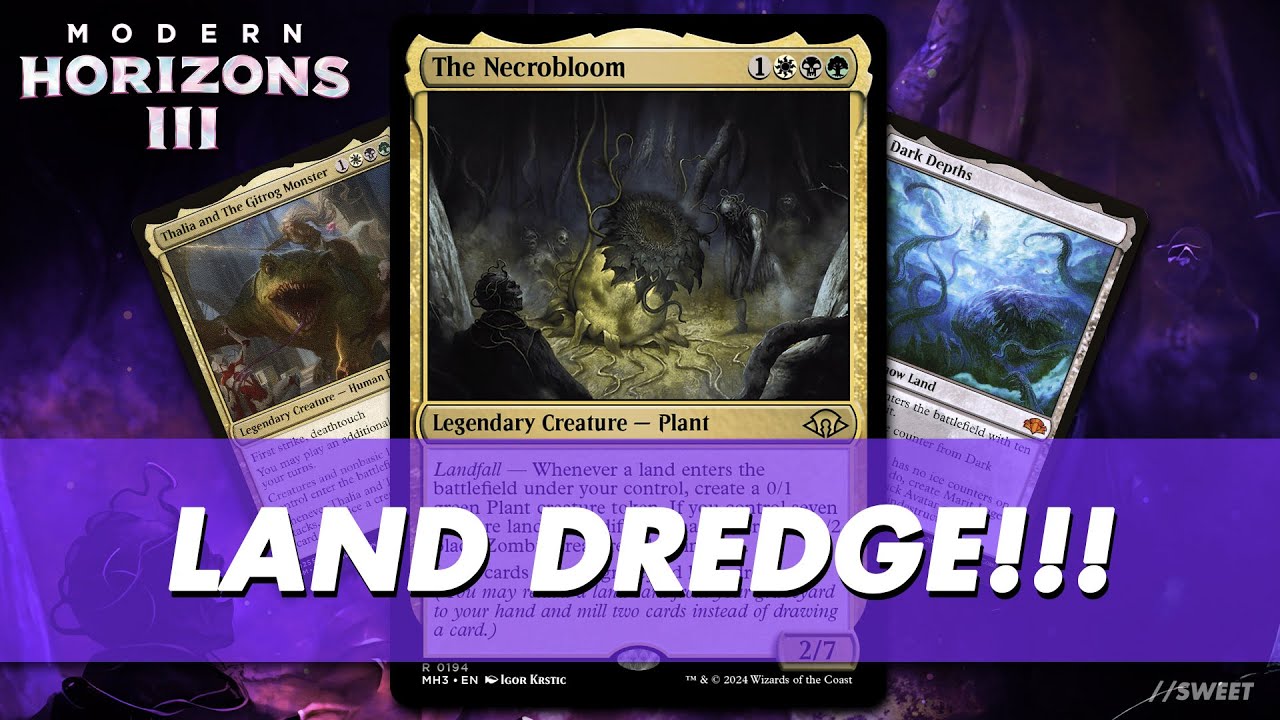 Некроцвет — технология колоды командира #magicthegathering