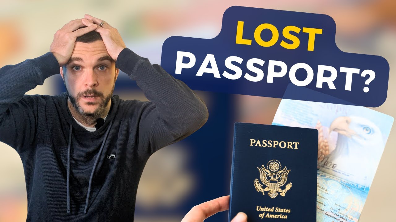 LOST Your PASSPORT Before a Trip? Fastest Replacement Methods (2025 Travel Guide)