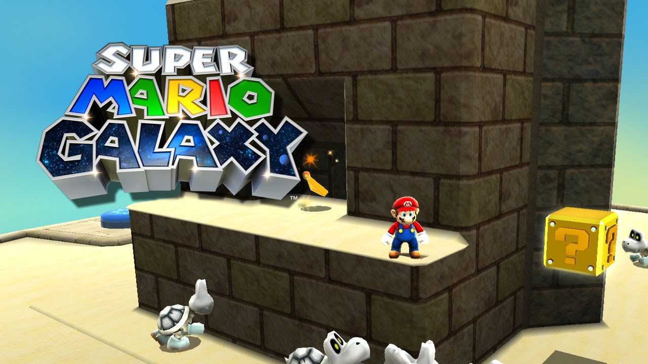 Super Mario Galaxy - Dusty Dune Galaxy - Sunbaked Sand Castle - 53/120 - SWITCH/WII/WIIU