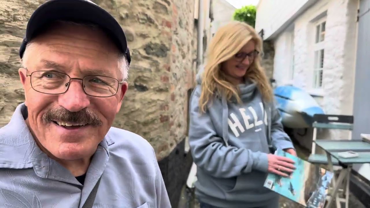 Americans visit the fictional homes of Doc Martin and King Arthur (Port Isaac and Tintagel.)