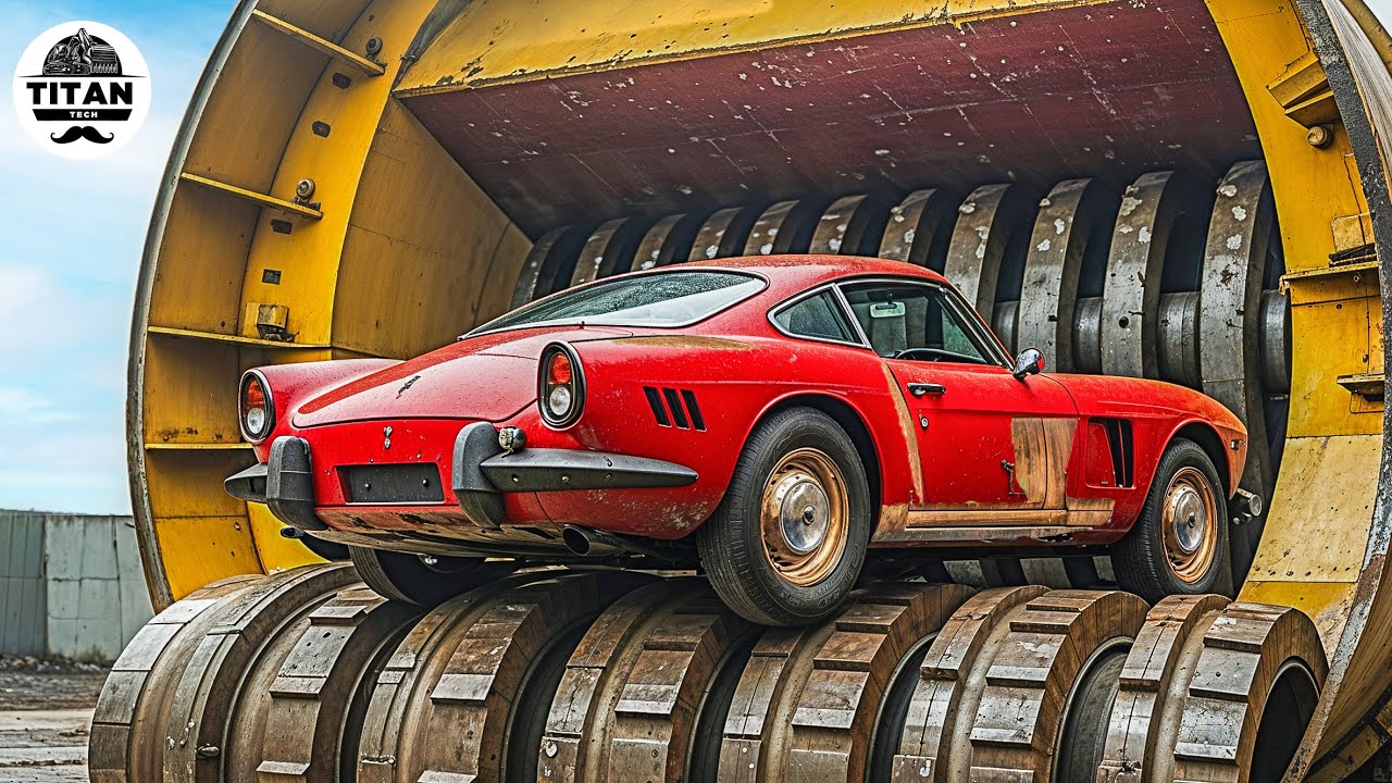 Most Insane Shredding Machines That Destroy Everything | Fastest Car Crushers in Action! #20