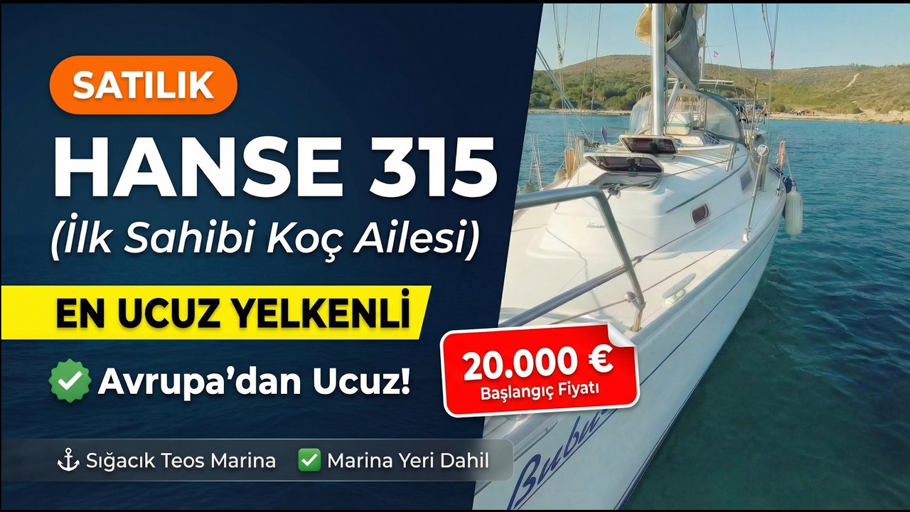 Koç Ailesi’nin Torunları İçin Aldığı O Özel Yelkenli Satışta! Avrupa'nın En Ucuz Yelkenlisi!