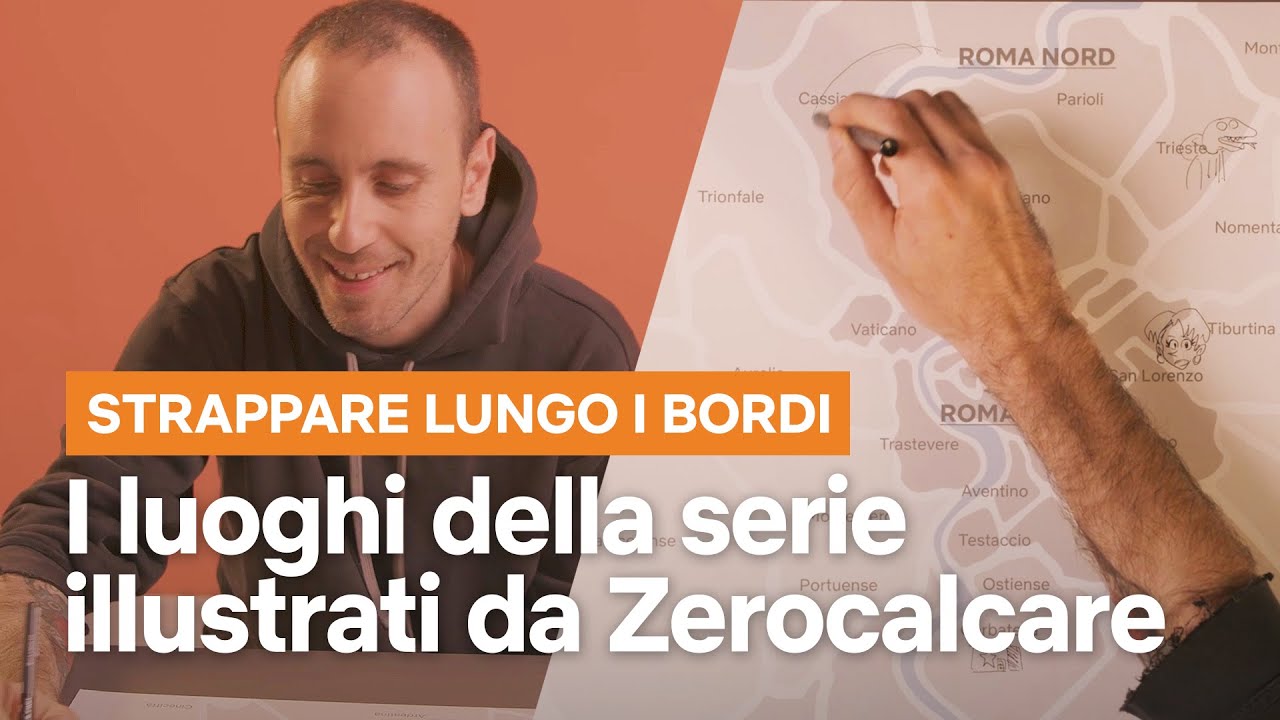 La Roma di Zerocalcare in Strappare lungo i bordi | Netflix Italia